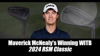 Maverick McNealy’s winning WITB: 2024 RSM Classic