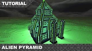 Minecraft Alien Pyramid Tutorial & Download Part 3