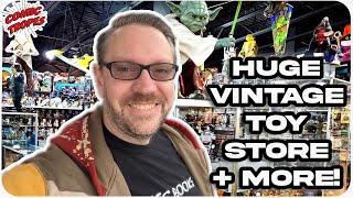 A Visit to a Huge Vintage Toy Store & More