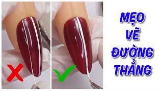 3 Mẹo kẻ đường thẳng Nails ai cũng cần