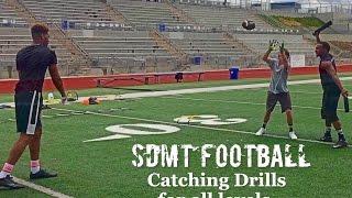 10 Awesome Football Catching Drills for all levels (Youth football, NCAA Football, NFL).