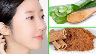 Aloe Vera & Cinnamon Powder Scrub For Facial Whitening | Get Fair Glowing Spotless Skin