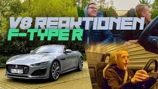 Das SCHALLERT! Mit dem F-Type R durch Tunnels!