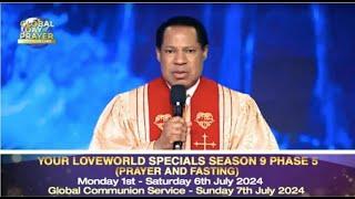 LIVE: YOUR LOVEWORLD SPECIALS WITH PASTOR CHRIS || SEASON 9 PHASE 5 || DAY 3|| JULY 3RD, 2024