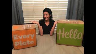 Review of EveryPlate and Hello Fresh Meals