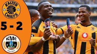 Friendly Match Game KAIZER CHIEFS  5 - 2  KMC | All goals and extended highlights