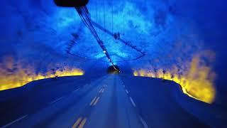 CW Driving Lærdal Tunnel Norway