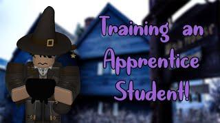 Training an Apprentice Student | Salem Massachusetts, 1682