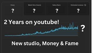 My Second Year on Youtube | New Studio | First Google Paycheck!