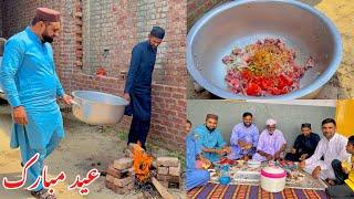 Eid Per Sari  Family K lia Khana Banaya  | My Routine Eid- ul- Fitr  2024 |  Mukaram Saleem