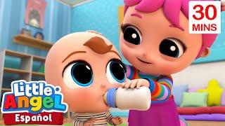 Bebé Juan y su hermana Sofi | Canciones Infantiles con Bebé Juan| Little Angel Español