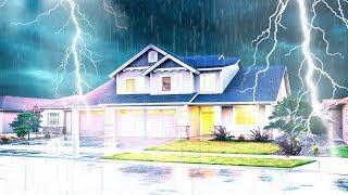  Thunderstorm and Heavy Rain at Home | Ambient Noise For Sleep & Relaxation, @Ultizzz day#35