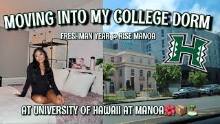 COLLEGE MOVE IN DAY @ UNIVERSITY OF HAWAII AT MANOA | FRESHMAN YEAR EP. 1