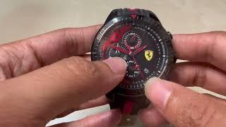 Scuderia Ferrari Chronograph - Nikhil Reviews Watches