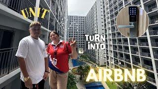 Basic Furnishing turn into AIRBNB | Unit Furnishing | Super Cleng Realty Vlog