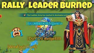 Lords Mobile - EVEN RALLY LEADERS ARE NOT SAFE. KD1 EMPEROR FAMILY VS RALLY LEADER ONLINE