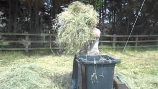 Hay Baling By Hand