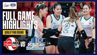 GALERIES TOWER vs CIGNAL | FULL GAME HIGHLIGHTS | QUALIFYING ROUND | PVL ALL-FILIPINO |FEB. 27, 2025