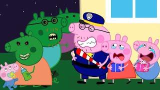 Zombie Apocalypse, Zombies Appear At The Peppa's House ‍️ | Funny Animation