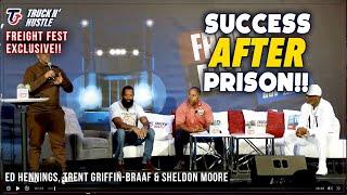 3 HIGHLY Successful TRUCKING ENTREPRENEURS talk LIFE AFTER Prison! - FreightFest