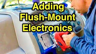 Adding Flush Mount Electronics To A Boat Vlog Episode 5