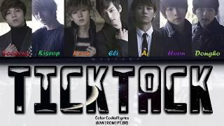 U-Kiss (유키스)  Tick Tack [Color Coded (Kan|Rom|Pt.Br) Lyrics]