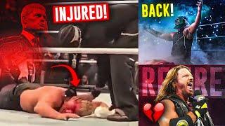 Cody Rhodes REALLY INJURED* by Travis Scott' SLAP | Uncle Howdy BACK, AJ Styles RETIRED | WWE News