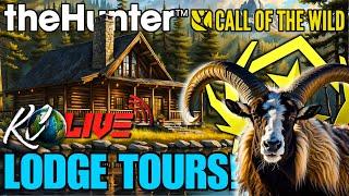 LIVE - Sundarpatan PC Trophy Lodge Tours!! Hunting TAHR After! | Call of the Wild