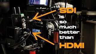 HDMI sucks! Why not use SDI instead?