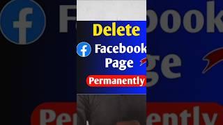 Facebook page delete kaise kare #shortvideo #trending #trendingvideo #viralvideo #viralshorts