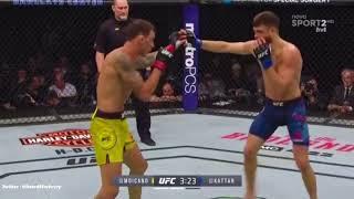 Renato Moicano Chopping Down Calvin Kattar