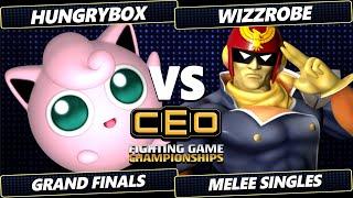 CEO 2024 GRAND FINALS - Hungrybox (Jigglypuff) Vs. Wizzrobe (Captain Falcon) Smash Melee - SSBM