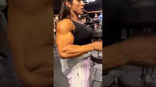 Her Biceps is Bigger Than your Thighs | Muscle Girl with Huge Biceps | Giantess Female Bodybuilder
