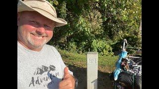 C&O Canal Mile Markers | Towpath Hiking with Dog Trike | Cumberland MD to Georgetown/Washington DC