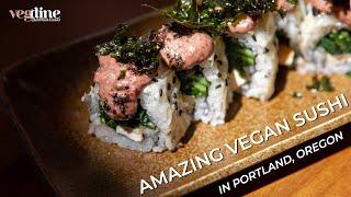 Amazing VEGAN SUSHI in Portland, Oregon! Introducing Mitate | VegDine