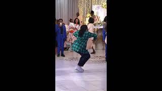 Lady Wedding Guest with Awesome Dance Moves