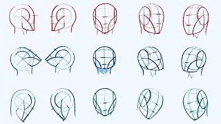 How to Easily Draw the Head from ANY ANGLE | Understanding the Loomis Method Part III