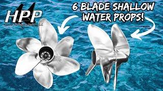 6 Blades better than 4? Holeshot Performance Propellers SHALLOW WATER TEST! Impressive Results!