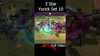 3 STAR Yorick ⭐⭐⭐ | TFT Set 10 #dtcl #teamfightactics #tft