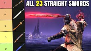 Best Elden Ring Straight Sword? All 23 Straight Swords Ranked! Weapon Tier List Patch 1.16