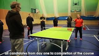 Table tennis Level 1 Session Coach qualification