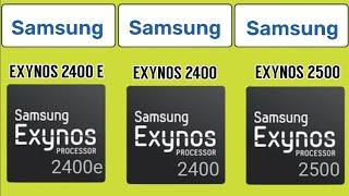 Exynos 2400e vs Exynos 2400 vs Exynos 2500 | Samsung S25 | Samsung S24 FE