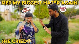 Met My Biggest Hater AGAIN! She Cried Flirting Prank Gone Wrong  @Kovai360