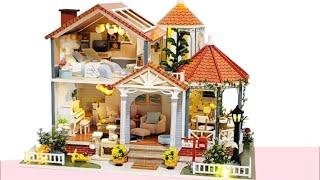 L2001 DIY Dollhouse Kit Miniature DIY Guide Video