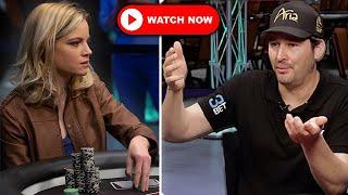 Phil Hellmuth, Billionaire Roger Sippl, Cate Hall - Livestream Cash Poker | BetRivers