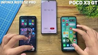 INFINIX NOTE 12 PRO VS POCO X3 GT 5G - First SPEED TEST