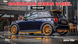 BMW Mini E mit Barracuda Ultralicht Summa Felgen 18 Zoll