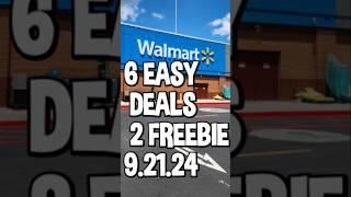 6 Easy Walmart Deals: 2 Freebies 9.21.24