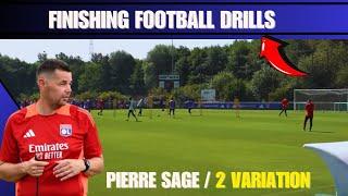 Finishing Football Drills /  Pierre Sage / 2 Variation