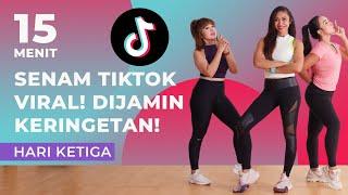 Joget Tiktok Sekaligus Menurunkan Berat Badan! 7 Hari Senam Aerobik di Rumah | Hari Ketiga